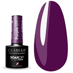 619 Purple UV Nagellack 5 ml Claresa von CLARESA