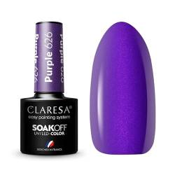 626 Purple UV Nagellack 5 ml Claresa von CLARESA