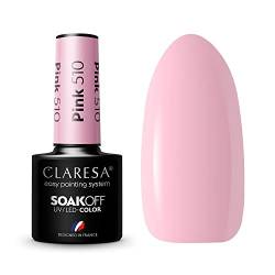 CLARESA SoakOFF UV/LED Gel - Pink 510, 5 ml von CLARESA