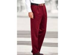 Cordhose CLASSIC Gr. 26, Unterbauchgrößen, normale Leibhöhe, rot (rostrot) Herren Hosen Jeans von CLASSIC