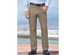 Dehnbund-Jeans CLASSIC Gr. 30, Unterbauchgrößen, Normale Leibhöhe, beige Herren Jeans Hosen von CLASSIC