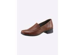 Slipper CLASSIC Gr. 42, braun (cognac) Damen Schuhe Slip ons von CLASSIC