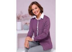 Strickjacke CLASSIC Gr. 54, lila (violett) Damen Strickjacken von CLASSIC