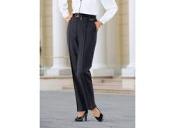 Webhose CLASSIC Gr. 46, Normalgrößen, grau (anthrazit, meliert) Damen Hosen Stoffhosen von CLASSIC