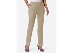 Webhose CLASSIC Gr. 50, Normalgrößen, beige (sesam) Damen Hosen Stoffhosen von CLASSIC