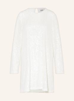 Claudie Pierlot Kleid Mit Pailletten weiss von CLAUDIE PIERLOT