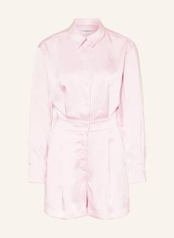 Claudie Pierlot Satin-Jumpsuit rosa von CLAUDIE PIERLOT