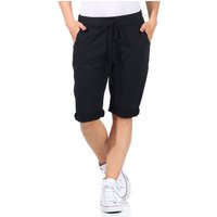 CLEO STYLE Bermudas Sweat Bermuda 1212 Schwarz 36-40 von CLEO STYLE