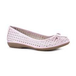 CLIFFS BY WHITE MOUNTAIN Damen Cheryl Ballerinas, Blassrosa, brüniert, glatt, 38.5 EU von CLIFFS BY WHITE MOUNTAIN