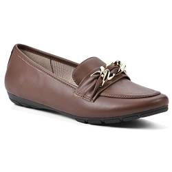 CLIFFS BY WHITE MOUNTAIN Damen Gainful Flacher Slipper, Braun, 38 EU von CLIFFS BY WHITE MOUNTAIN