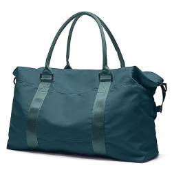 Reise-Seesack, Sport-Handtasche, Sporttasche, Seesack mit Trolley-Hülle (Color : Blue 2, Size : 55x27x18cm) von CLIQR