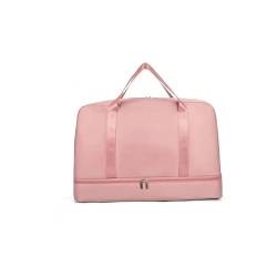 Reisetaschen, Tragetaschen for das Fitnessstudio, tragbare Trolley-Taschen for Damen (Color : Pink, Size : 50x32x25cm) von CLIQR