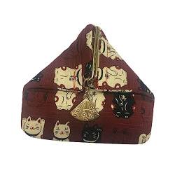 CLISPEED Mini-Tasche Kleines Münztäschchen Aufbewahrungstasche Für Kleinigkeiten Brieftasche Geldbörse Dreieckige Tasche von CLISPEED
