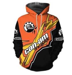 Pullover Hoodies für can-am Print 3D Hooded Sweatshirts Sport Jacken Unisex Casual Hoody-C||XL von CLOZAM