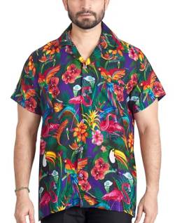 CLUB CUBANA Hawaiiisch Drucken Herren Aloha Strand Hemd XL von CLUB CUBANA