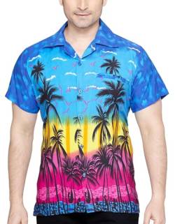 CLUB CUBANA Hawaiiisch drucken Herren Aloha Strand Hemd L von CLUB CUBANA