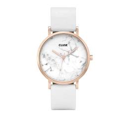 Cluse Damen Analog Quarz Uhr mit Leder Armband CL40010 von CLUSE