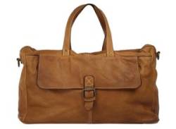 Reisetasche CLUTY Gr. B/H/T: 48 cm x 32 cm x 21 cm onesize, braun (cognac) Taschen Reisetaschen von CLUTY