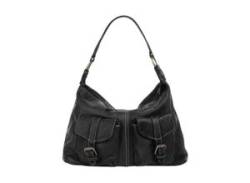 Shopper CLUTY Gr. B/H/T: 36 cm x 25 cm x 11 cm onesize, schwarz Damen Taschen Handtaschen von CLUTY