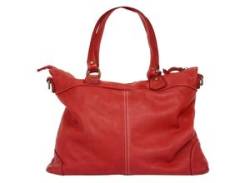 Shopper CLUTY Gr. B/H/T: 43 cm x 30 cm x 11 cm onesize, rot Damen Taschen Handtaschen von CLUTY