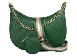 Umhängetasche CLUTY Gr. B/H/T: 32 cm x 22 cm x 4 cm onesize, grün Damen Taschen Handtaschen von CLUTY