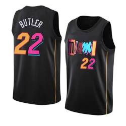 Erwachsene 22#15#Basketball Jersey Unisex Ärmellose Basketball Tank Top Sport Futter T-Shirt Tank Top,Black (22# a),XL von CLZWFZ