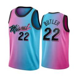 Erwachsene 22#15#Basketball Jersey Unisex Ärmellose Basketball Tank Top Sport Futter T-Shirt Tank Top,Light Blue with pink (22#),L von CLZWFZ