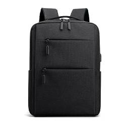 CLoxks Rucksäcke Daypacks Rucksack Herren 15,6 Zoll Computertasche, Atmungsaktiver Und Verschleißfester Herren Business Rucksack, Reisetasche 15,6 Zoll Schwarz von CLoxks