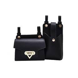 Hüfttaschen Mode Zweiteilige Gürteltasche Für Damentasche Und Umhängetasche Für Mobiltelefone Für Beide Verwendungszwecke Schwarz von CLoxks