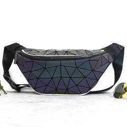 Hüfttaschen Modische Phantom Glow Waistpack Modische Geometrische Diamant Brusttasche 2 von CLoxks