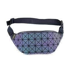 Hüfttaschen Modische Phantom Glow Waistpack Modische Geometrische Diamant Brusttasche 4 von CLoxks