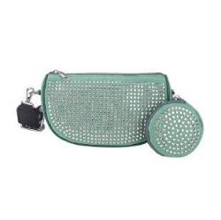 Hüfttaschen Waistpack Damenmode Strass Brusttasche Foreign Style Umhängetasche Einzelne Umhängetasche Grün von CLoxks
