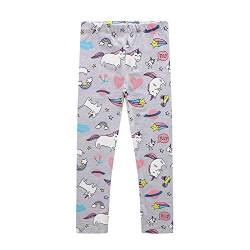 CM-Kid Baby Mädchen Leggings Casual femminile Anzughose, Grigio, 3-4Anni von CM-Kid