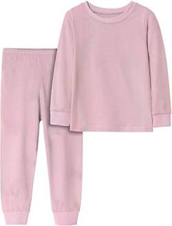 CM-Kid Unisex-Kinder, Pigiami per Bambini Pyjama-Set, Rosa Chiaro, 7 anni von CM-Kid