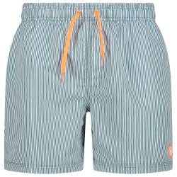 CMP - Beach Shorts Stripes - Badehose Gr 46 grau/türkis von CMP