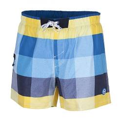 CMP Boardshort Freizeithose Badehose BLAU GELB Tunnelzug KURZ 3R76077 (58) von CMP