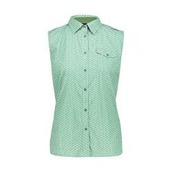 CMP Damen Hemd Woman Shirt 30T7906 Neptune-Leaf 48 von CMP