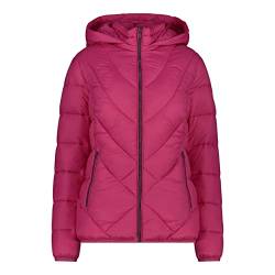 CMP Damen Hoodie Snaps Jacke, fucsia, 38 von CMP