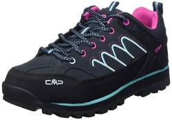 CMP Damen Moon Low WMN Trekking Shoe WP Walking-Schuh, Antracite-Acqua, 42 EU von CMP