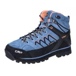 CMP Damen Moon Mid Wmn Trekking Wp Walking Shoe, Azzurro, 41 EU von CMP