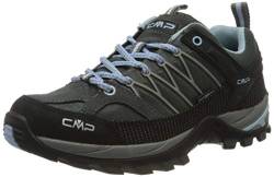 CMP Damen Rigel Low WMN Shoe WP Trekking-& Wanderhalbschuhe, GRAFFITE-Azzurro, 37 EU von CMP