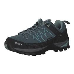 CMP Damen Rigel Low Wmn Trekking Shoes Wp Walking Shoe, Mineral Green, 37 EU von CMP
