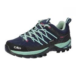 CMP Damen Rigel Low Wmn Trekking Shoes Wp Wanderschuhe, Blue Acqua, 36 EU von CMP
