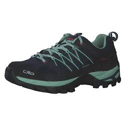 CMP Damen Rigel Low Wmn Trekking Wp Walking Shoe, Blue-Acqua, 36 EU von CMP