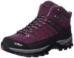 CMP Damen Rigel Mid Wmn Trekking Shoes Wp Walking Shoe, Prune, 42 EU von CMP