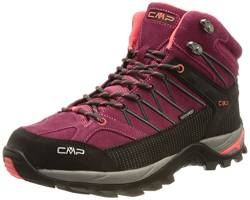 CMP Damen Rigel Mid Wmn Wp Trekking Shoes, Magenta Antracite, 38 EU von CMP