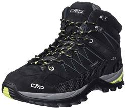 CMP Damen Rigel Mid Wmn Wp trekking shoes, Nero Lime, 37 EU von CMP