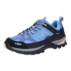 CMP Damen Trekking Schuhe Rigel Low 3Q54456 Storm-Sunrise 38 von CMP