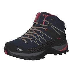 CMP Damen Trekking Schuhe Rigel MID 3Q12946 Blue-Corallo 41 von CMP