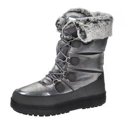 CMP Damen Winterstiefel Rohenn Woman Snow Boots 3Q79586 Asphalt 40 von CMP